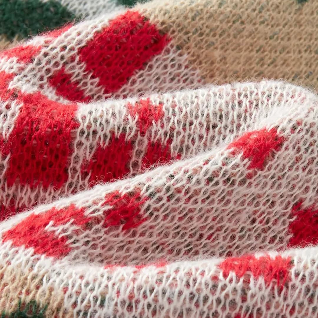 Julebjörn Pattern Knitted Jumper Cosy and Fun