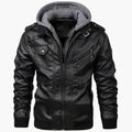 Caspar - Stylish bomber jacket with hood for men