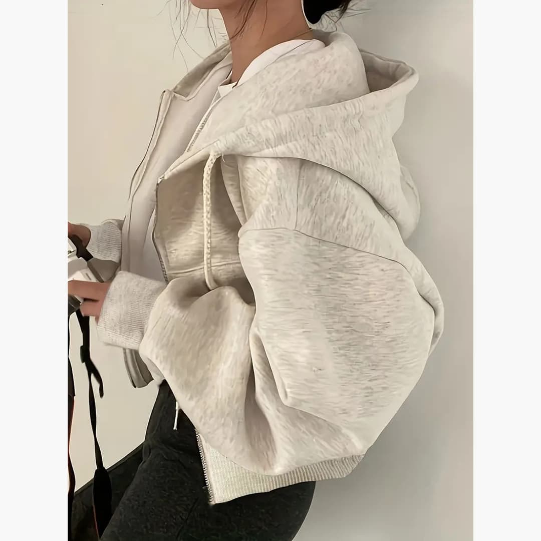 Camilla - Cosy vardagshuvtröja for women