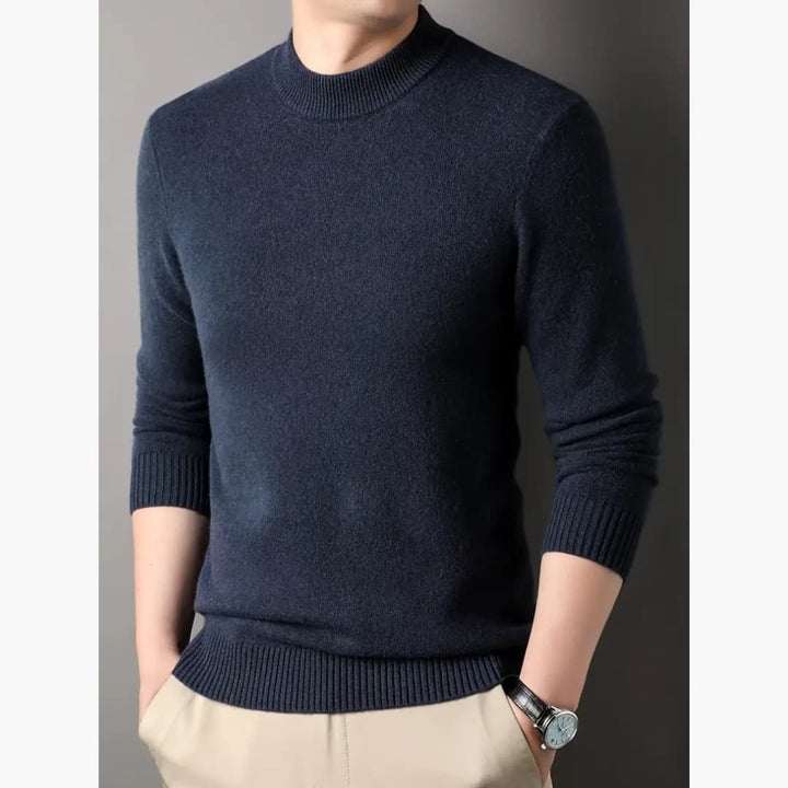 Men Classic Round Neck Jumper