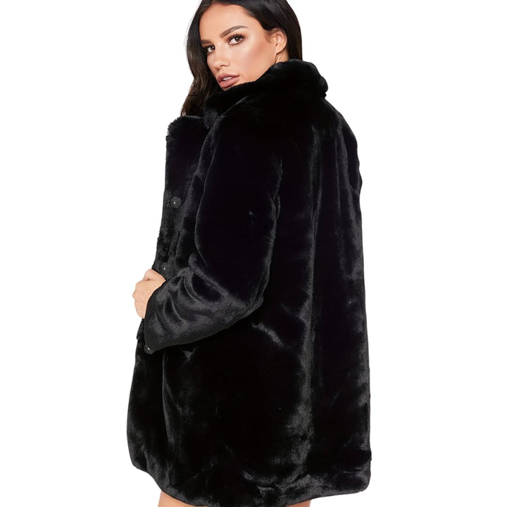 Elegant Jacket for women Long sleeves Button fastening Pockets