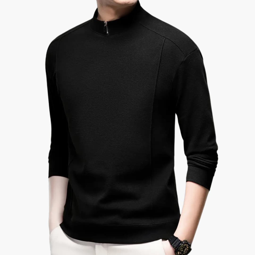 Dusan - Casual long-sleeved roll neck for men