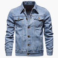 Andrea - Slim-fit casual denim jacket for men
