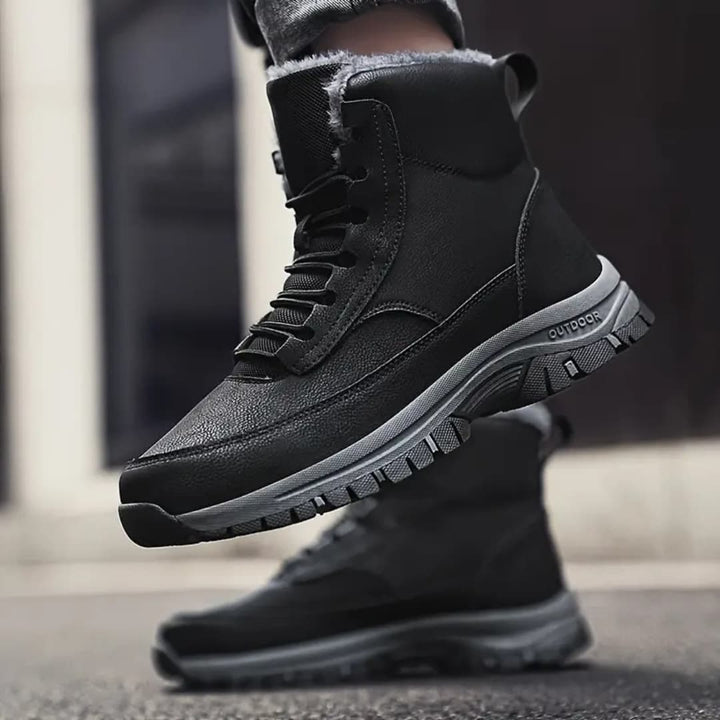 Leandro - Warmth snow boots with high top for men