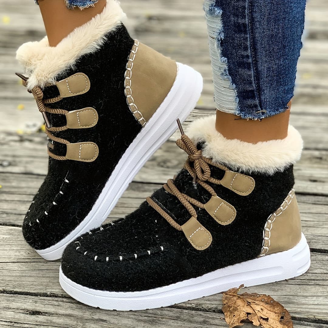 Women Fôrede Snow boots Warmth Cosy for Winter