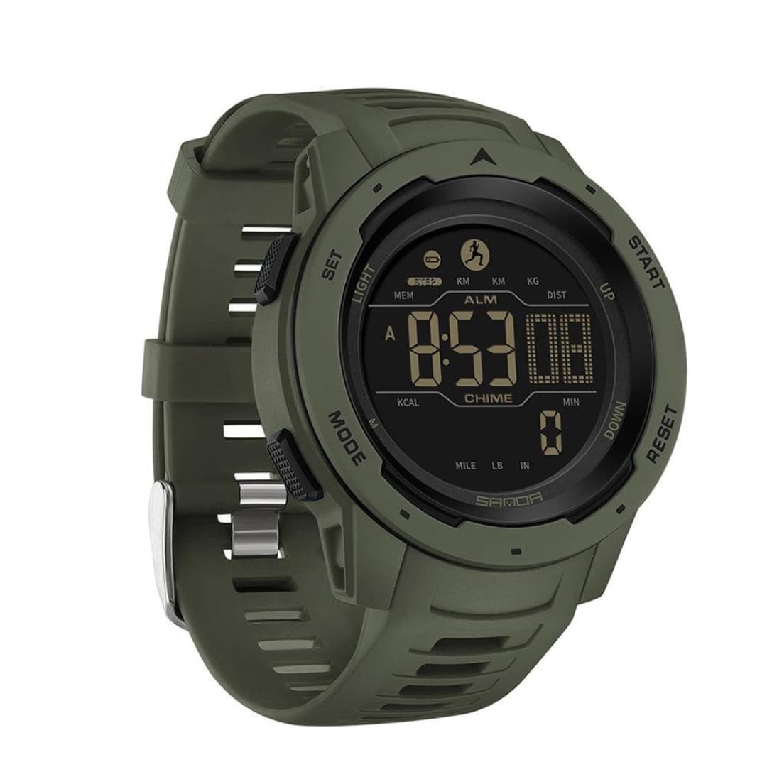 Sanda Calorimeter Militärstil Clock Stötsikker Outdoors
