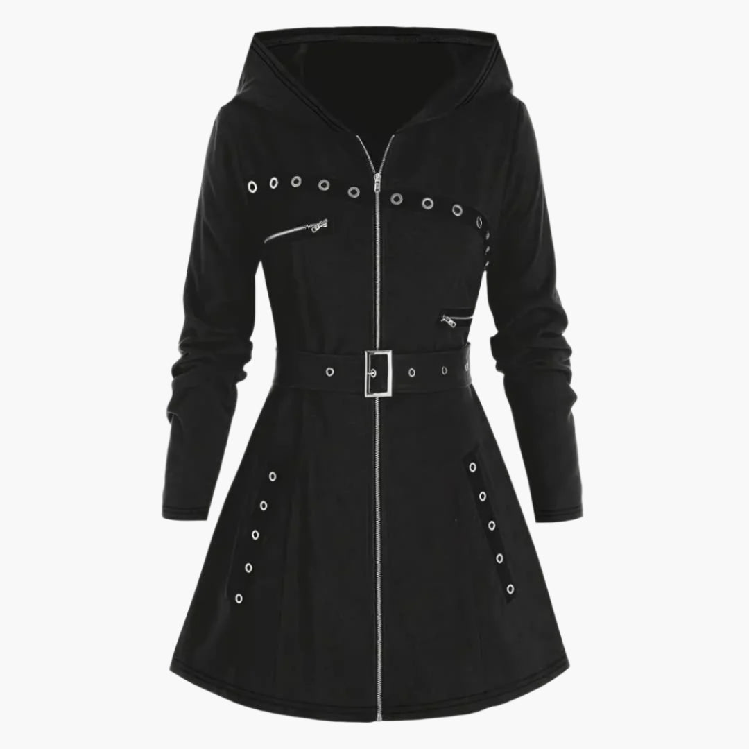 Silvia - Stylish hooded jacket with hood for women