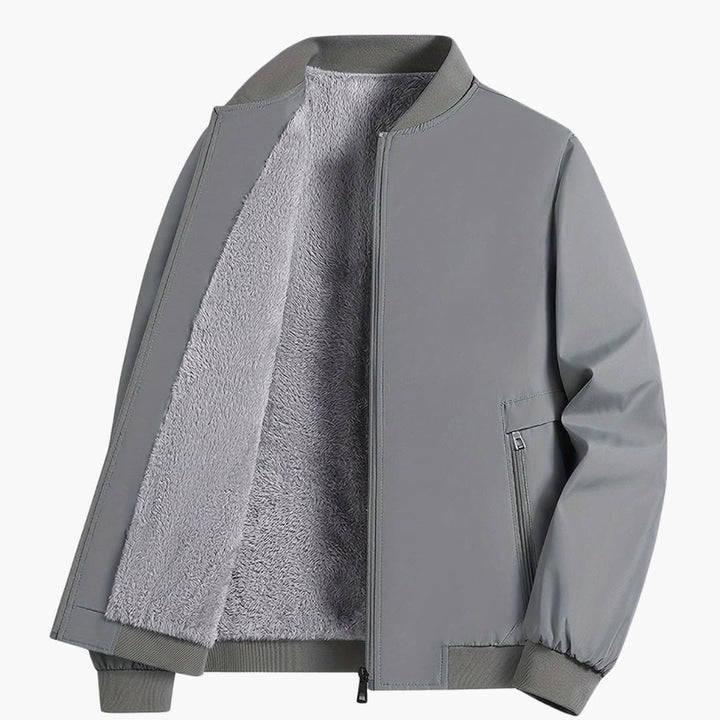 Men Fleece-lined Casual Jacket Comfortable and Stylish