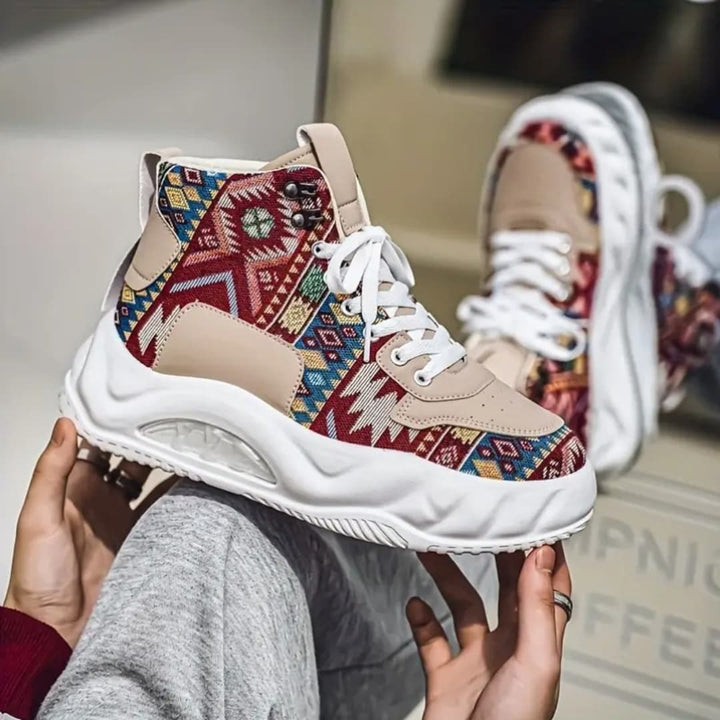 Bart - Fashionable trainers with high top for men