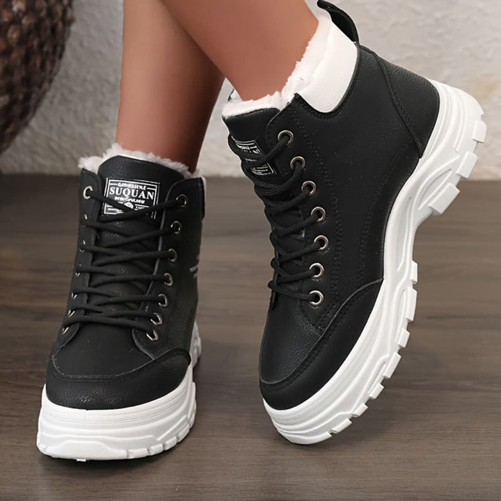Women Winter Snow boots Fashion Thick Sole Shoes