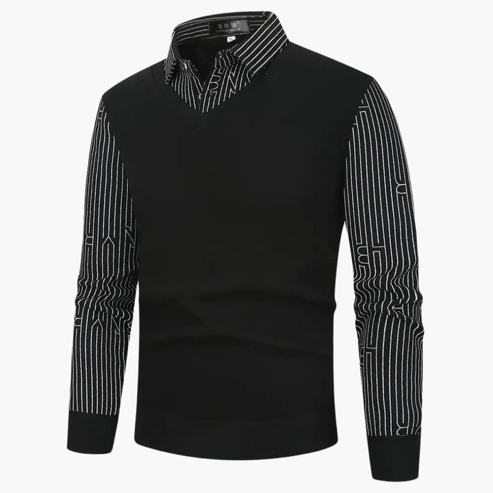 Nestor - Warm knitted jumper for men