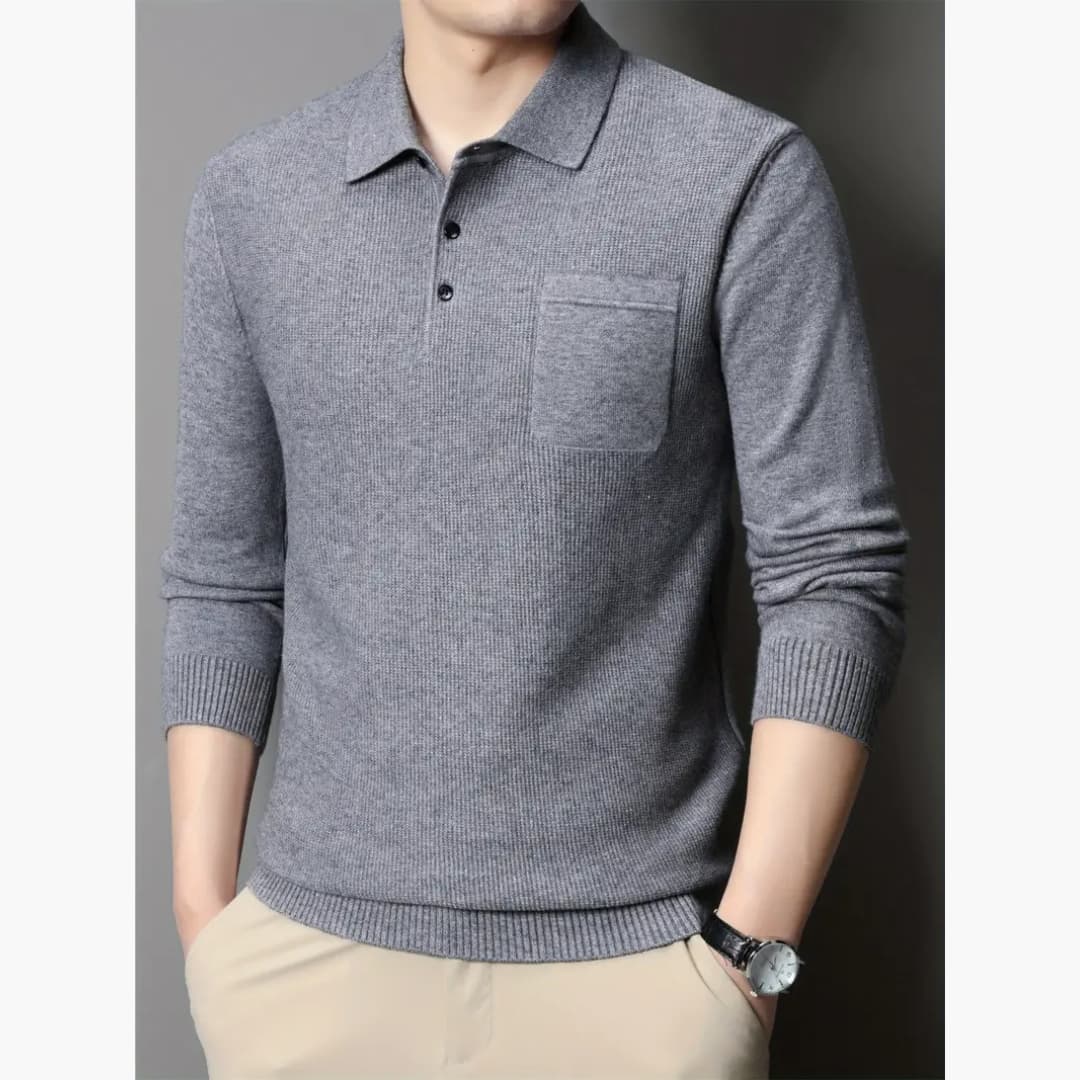 Lukas - Comfortable knitted jumper for men
