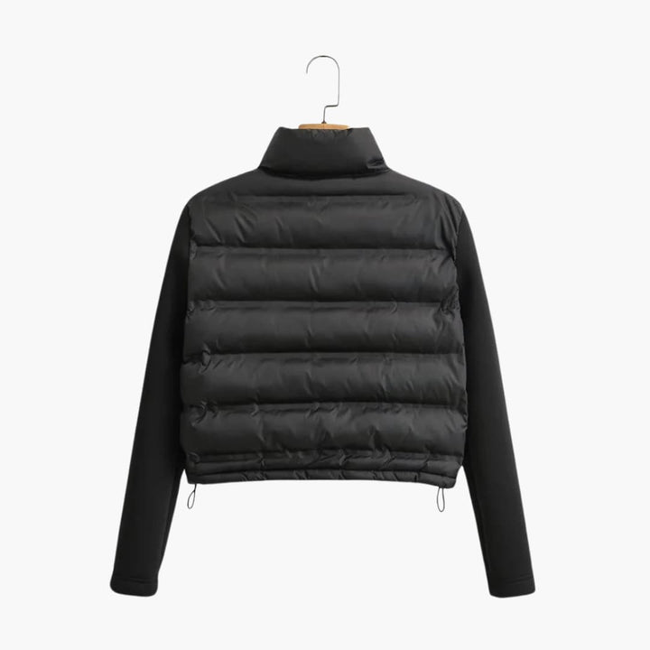 Alina - Stylish puffer jacket with short bukseben for women