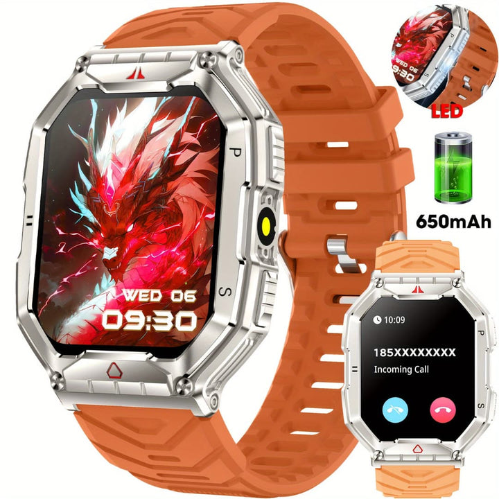 Ultra-Clear Smartwatch with Large Screen Training Companion