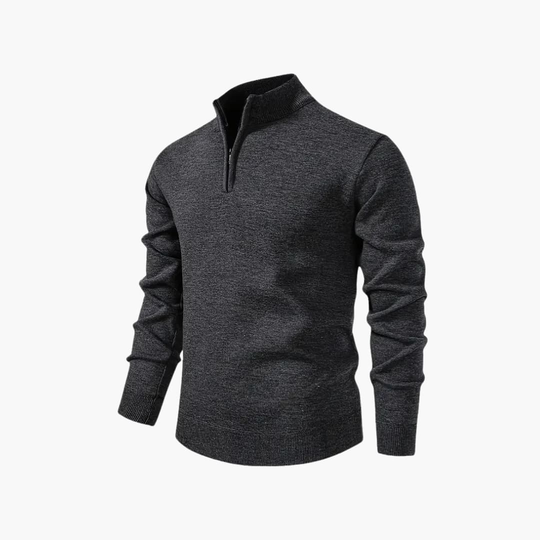 Mark - Stylish fleece jumper for men
