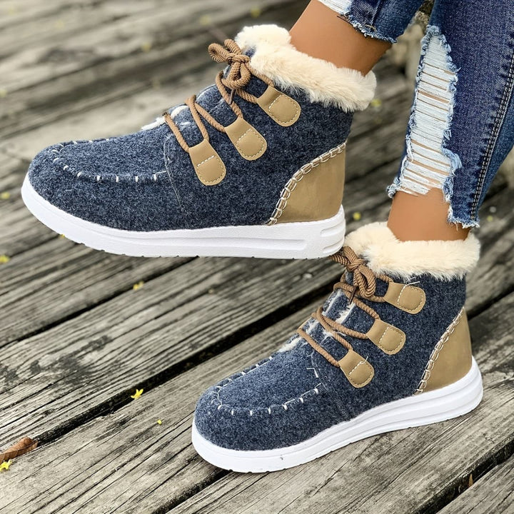 Women Fôrede Snow boots Warmth Cosy for Winter