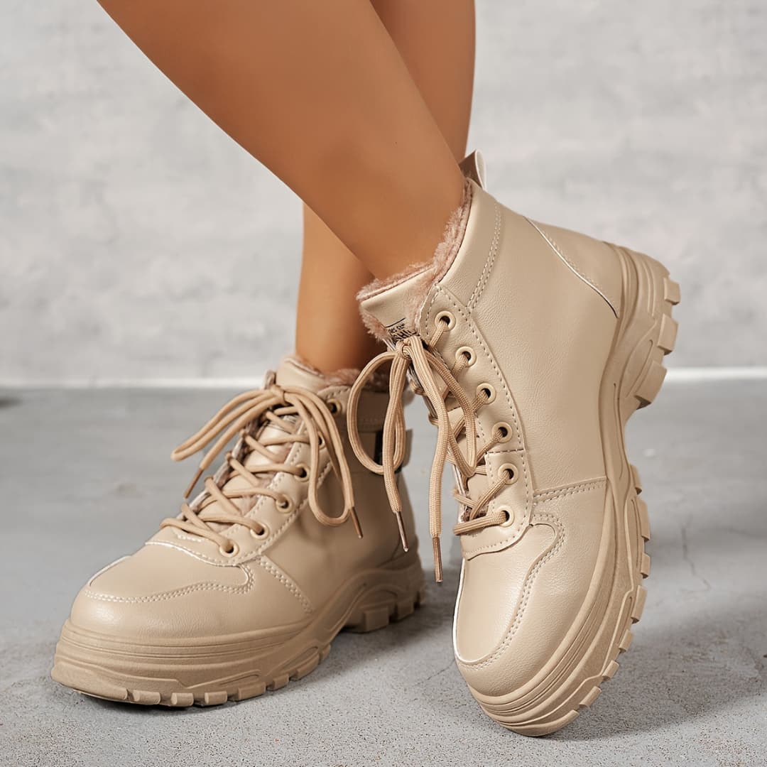 Arctic Elegance Women Winter Snow boots Waterproof Halkefrie