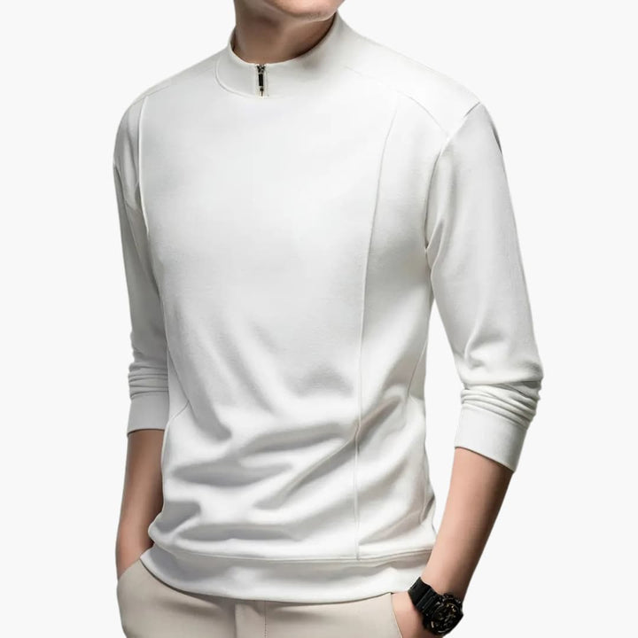 Dusan - Casual long-sleeved roll neck for men