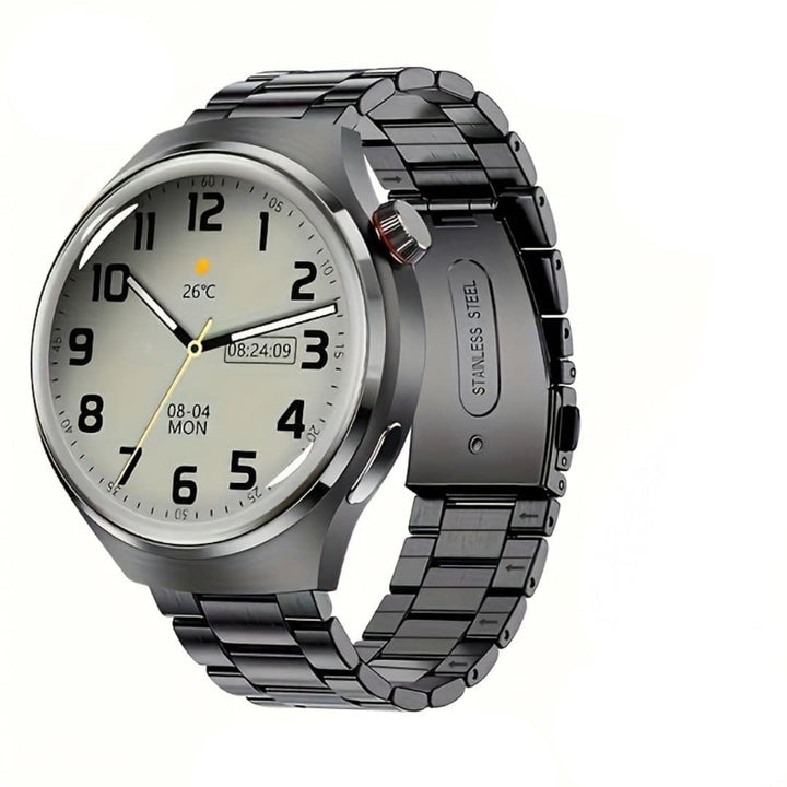 Smartwatch 4 PRO for men with AMOLED and wireless samtale