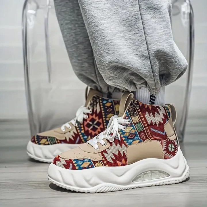 Bart - Fashionable trainers with high top for men