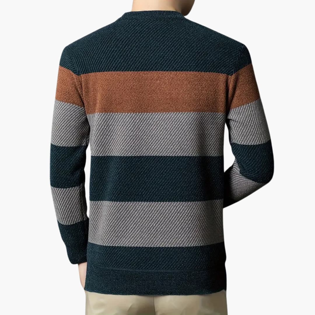 Erwin - Stylish warm fleece jumper for men