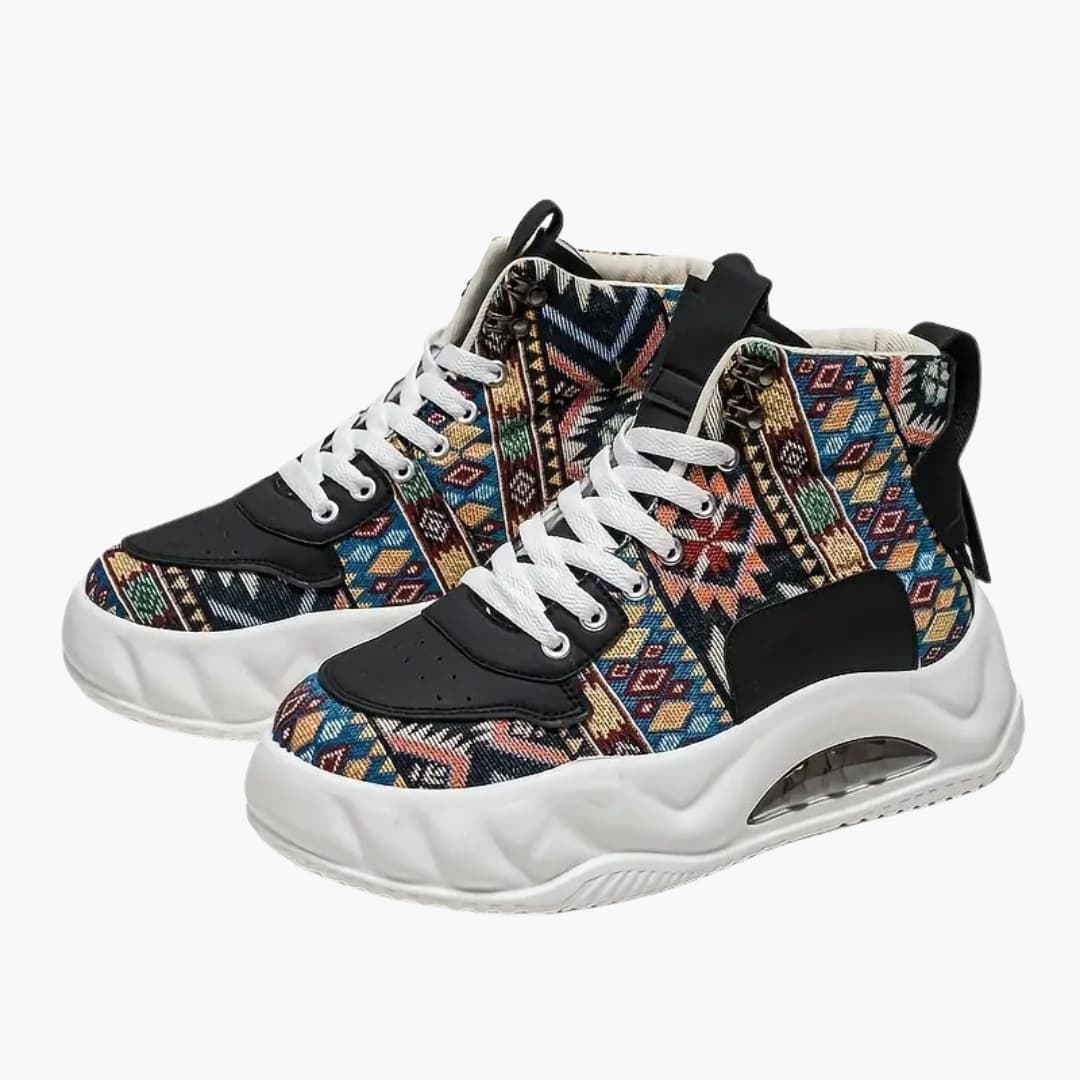 Bart - Fashionable trainers with high top for men