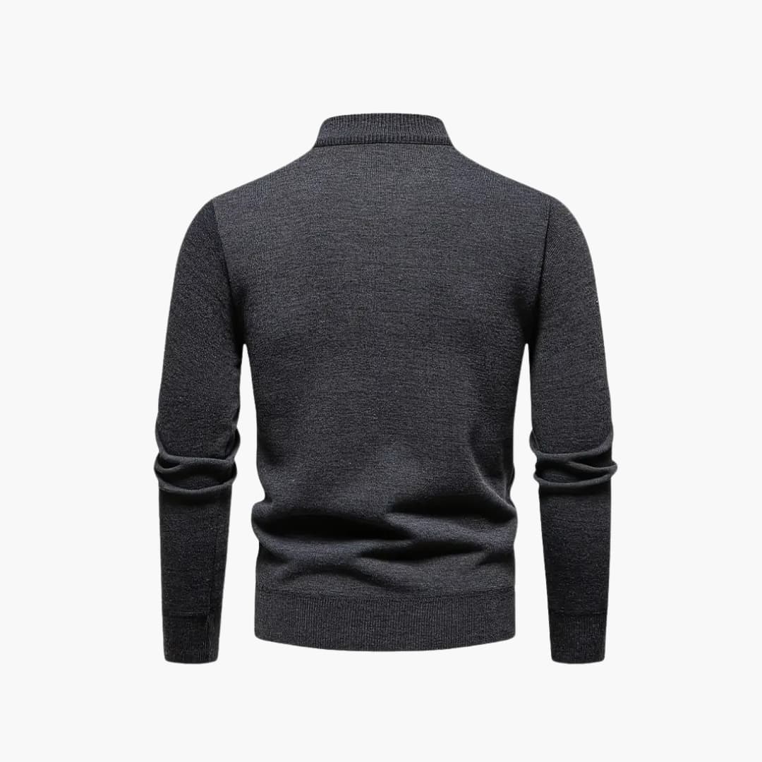 Mark - Stylish fleece jumper for men
