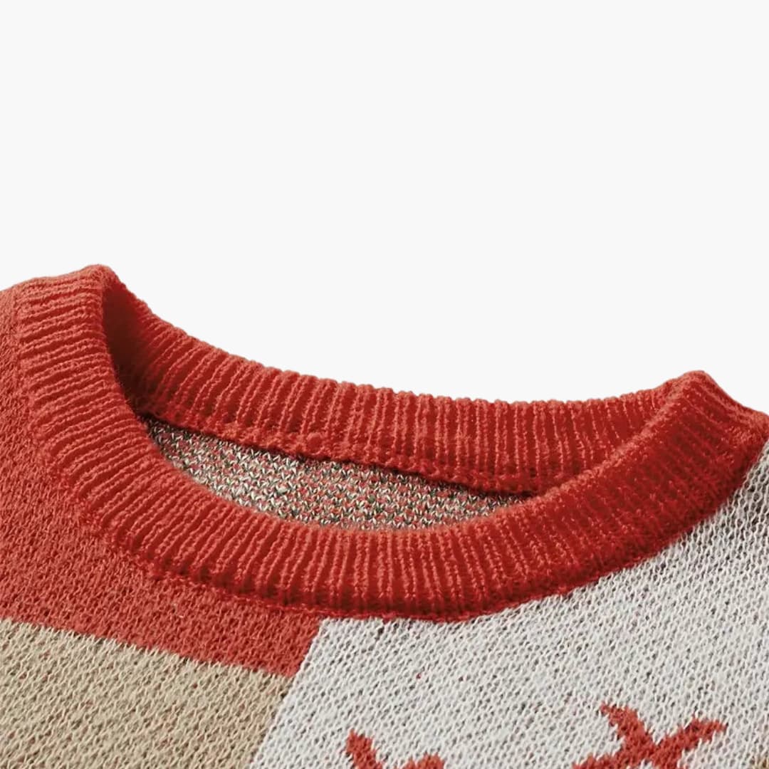 Julebjörn Pattern Knitted Jumper Cosy and Fun