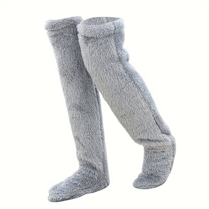 Warmth Fuzzy Socks Over Kneet for women