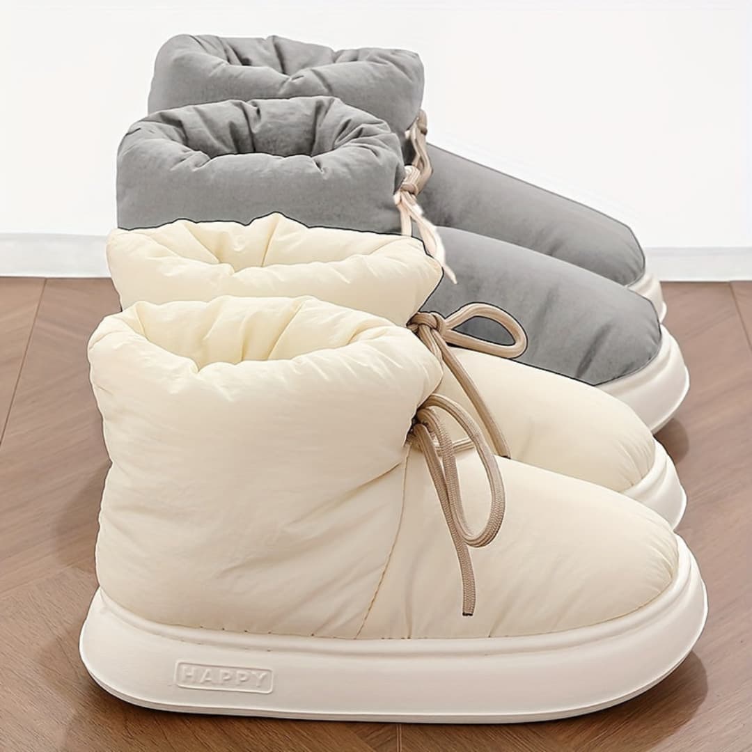 Stylish non-slip winter slippers for men and women