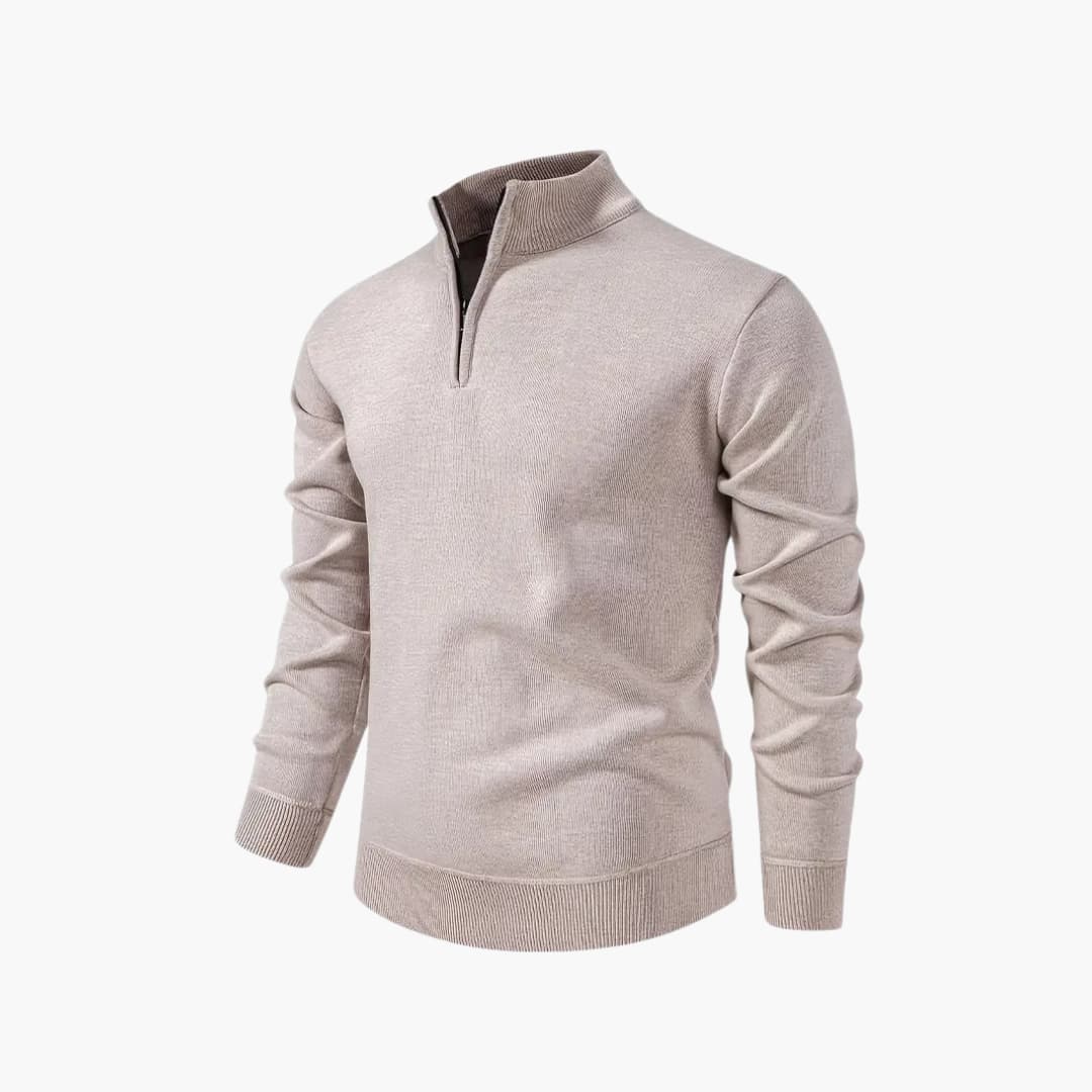 Mark - Stylish fleece jumper for men