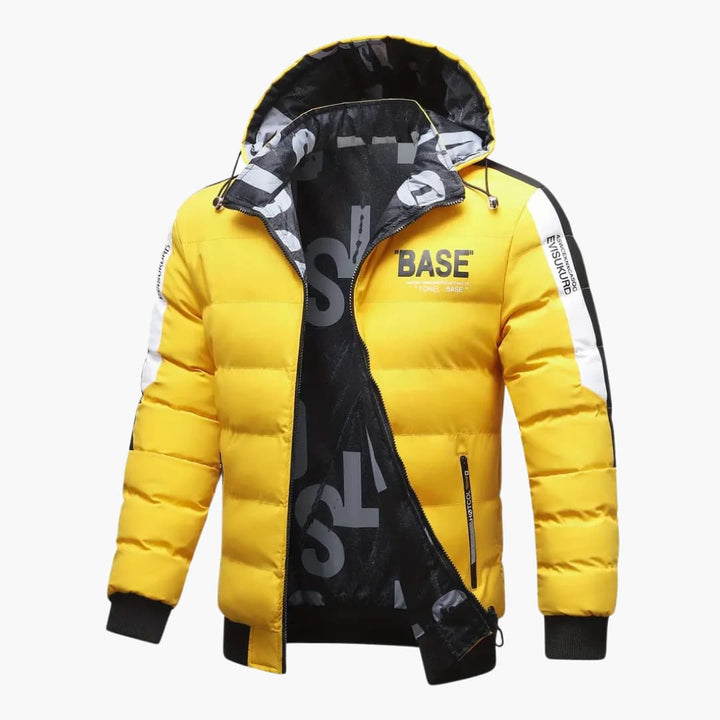 Alexander - Vendbar winter jacket with hood for men