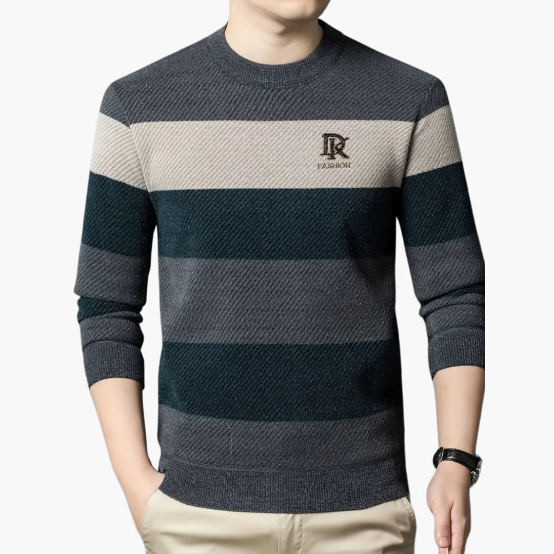 Erwin - Stylish warm fleece jumper for men