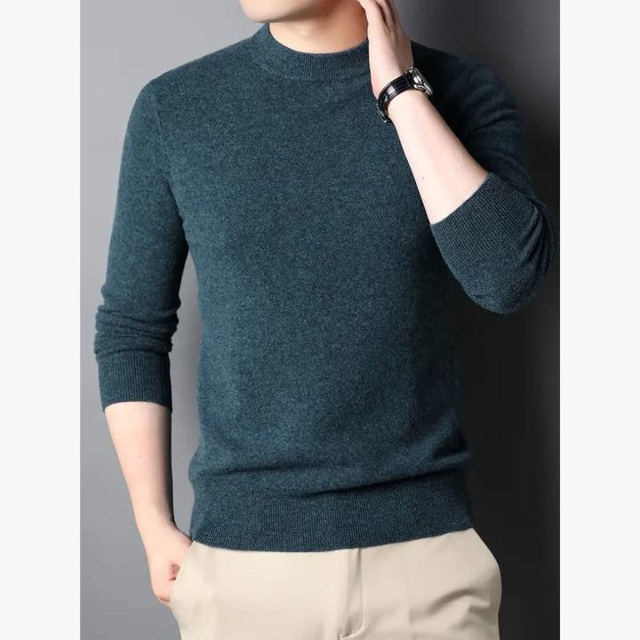 Men Classic Round Neck Jumper
