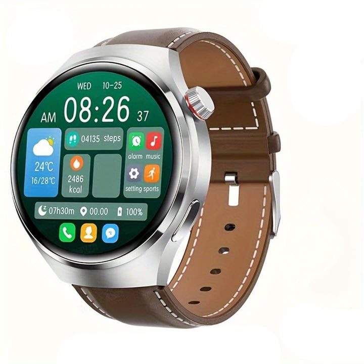 Smartwatch 4 PRO for men with AMOLED and wireless samtale