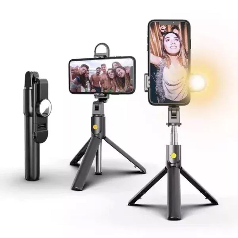 6 in 1 Wireless Bluetooth Selfiestang - Stabile and Creative Bilde