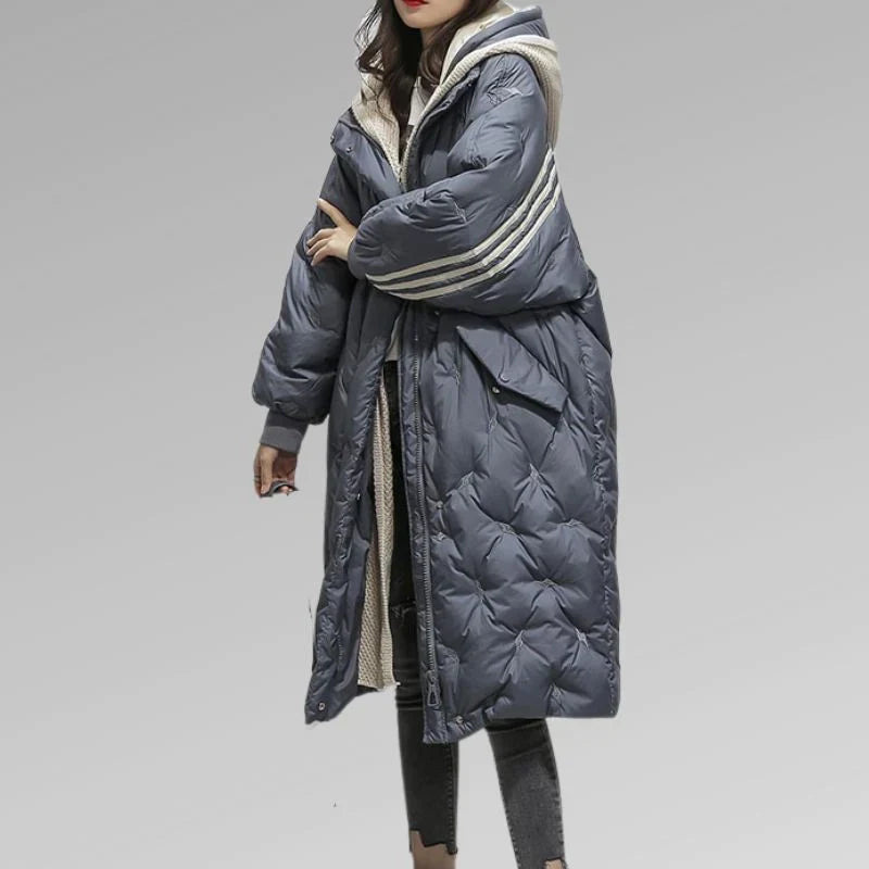 Long-lined jacket for women