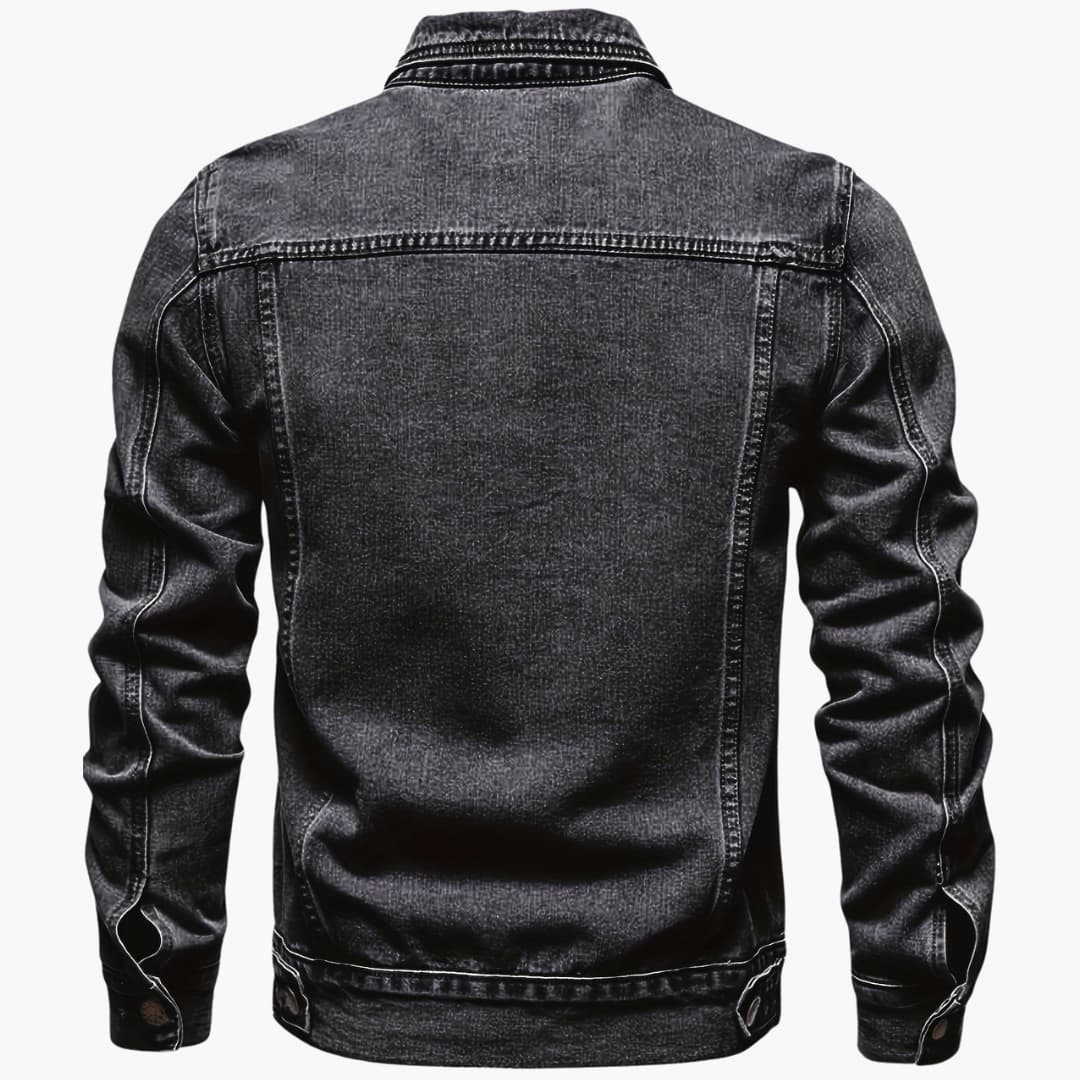 Andrea - Slim-fit casual denim jacket for men