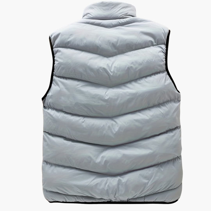 Bruno - Casual waistcoat with zip for men
