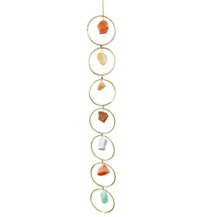 7 chakra Edel rock livets wood veggdeko ration