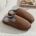 Thermal inomhustöfler for men and women with warm non-slip design