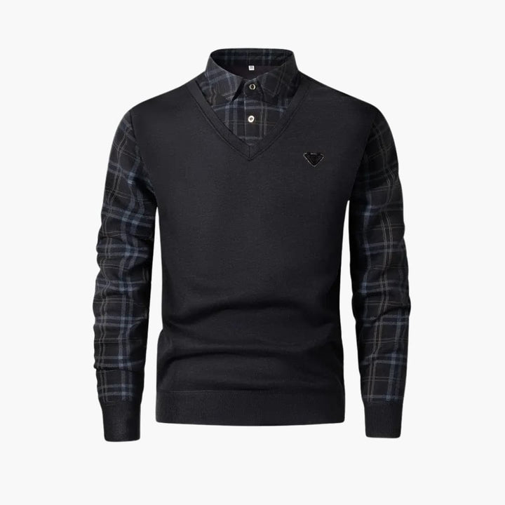 Peter - Stylish long-sleeved jumper for men