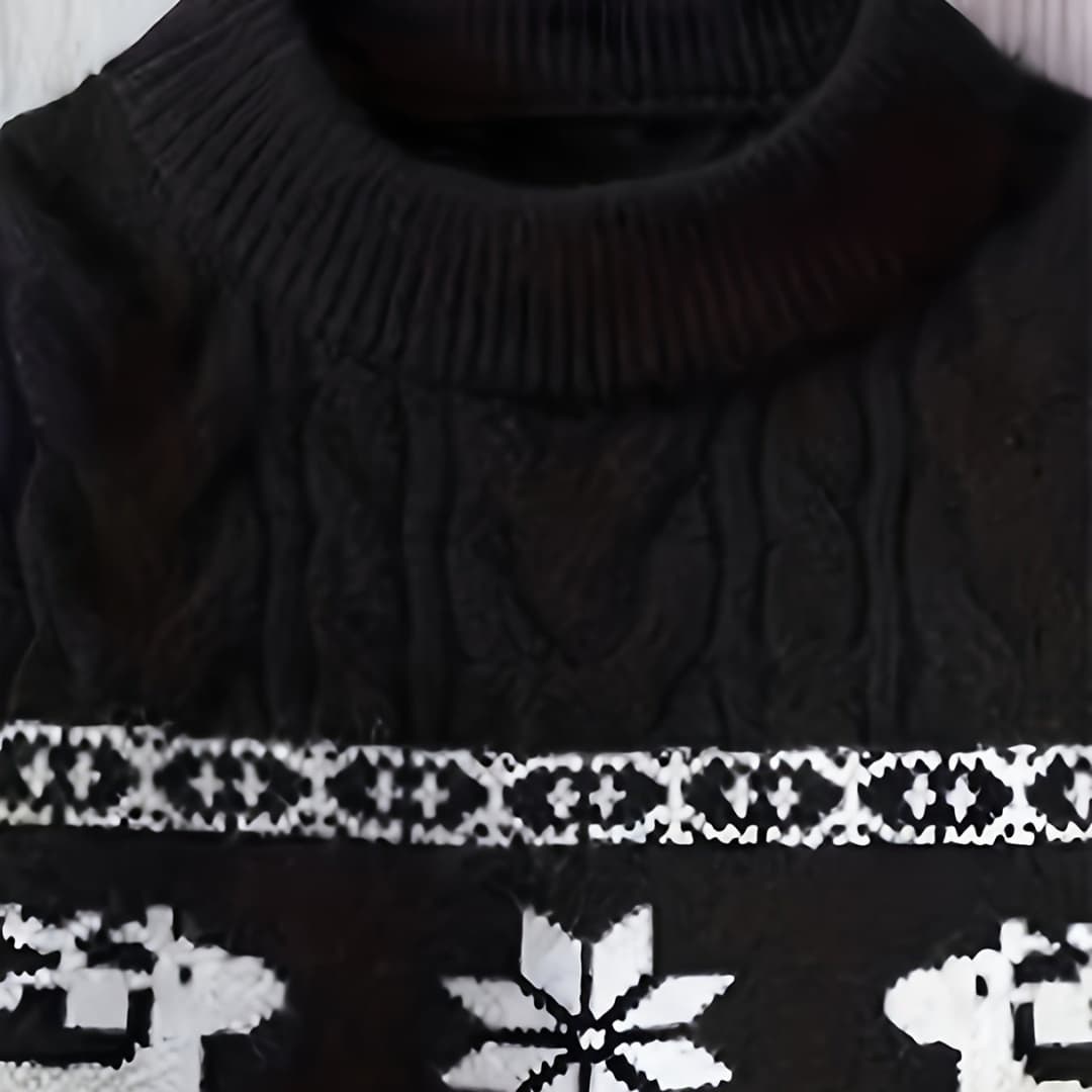 Men Juletröja with Reinsdyr - Cosy Knitted Jumper