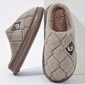 Men's slippers for vinterbruk Soft warmth and non-slip