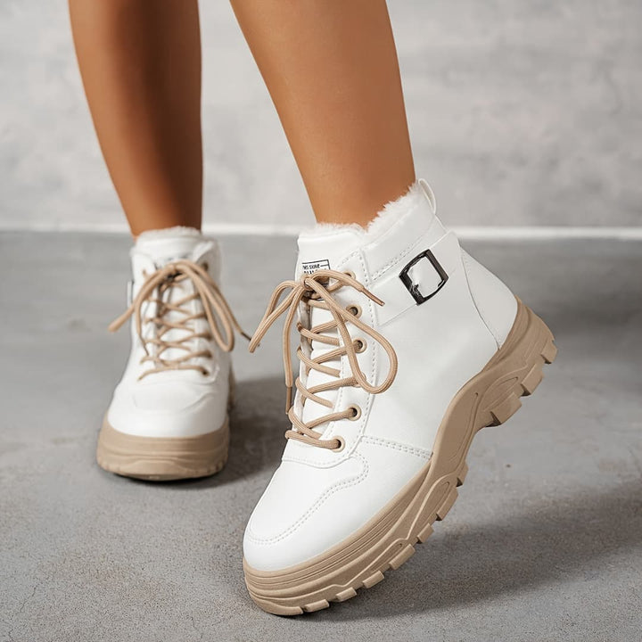 Arctic Elegance Women Winter Snow boots Waterproof Halkefrie