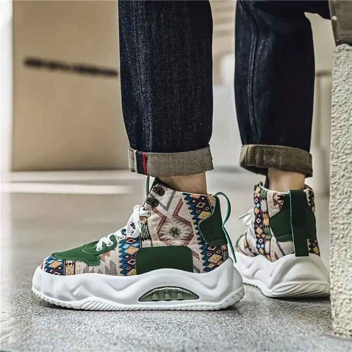Bart - Fashionable trainers with high top for men