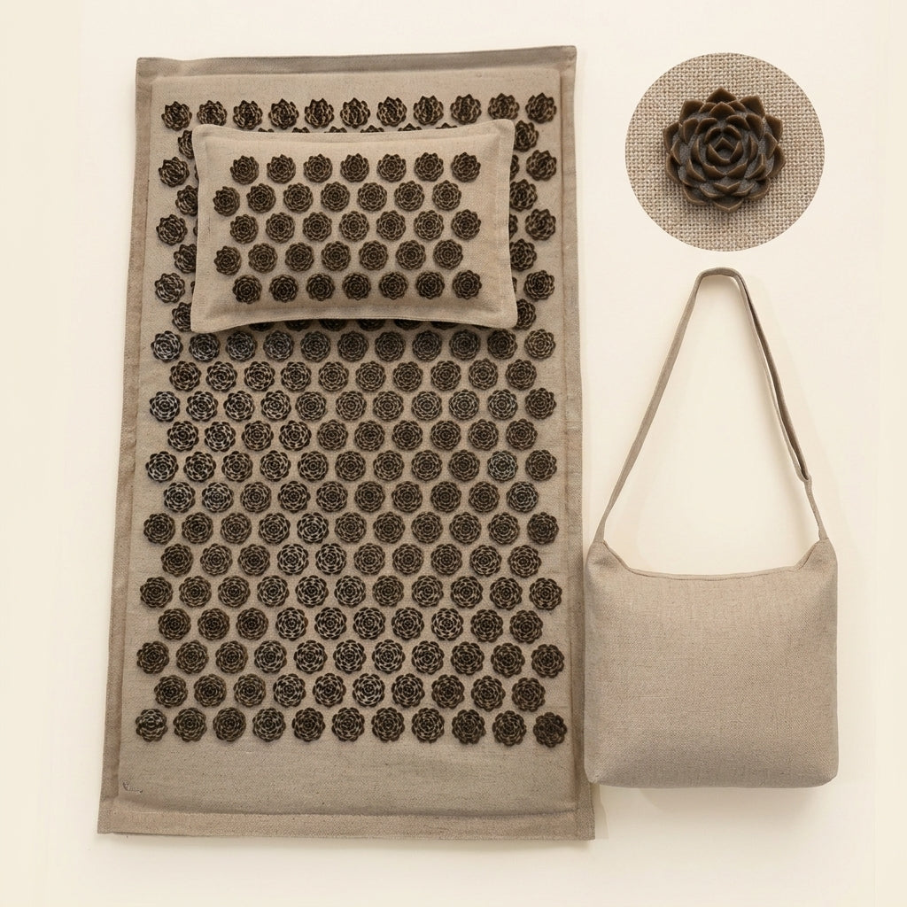 Akupressurmatte for Deep Relaxation and Smertelindring
