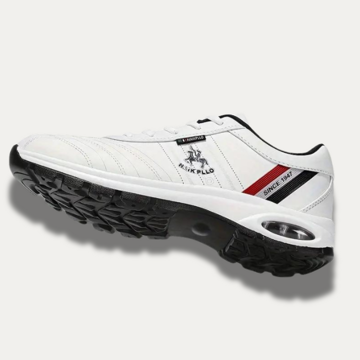 Fashionable herresneakers with luftpute