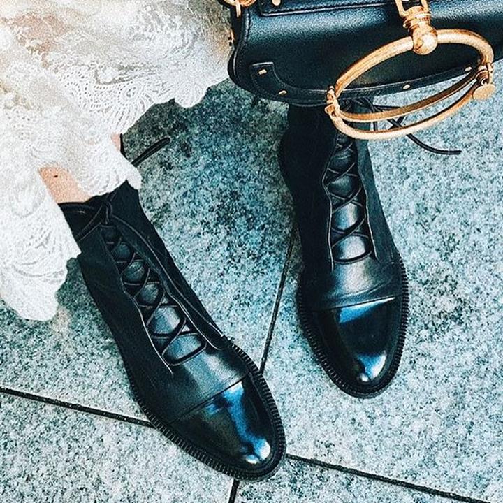 CHRISTINA™ - Vintage boots with heel to women