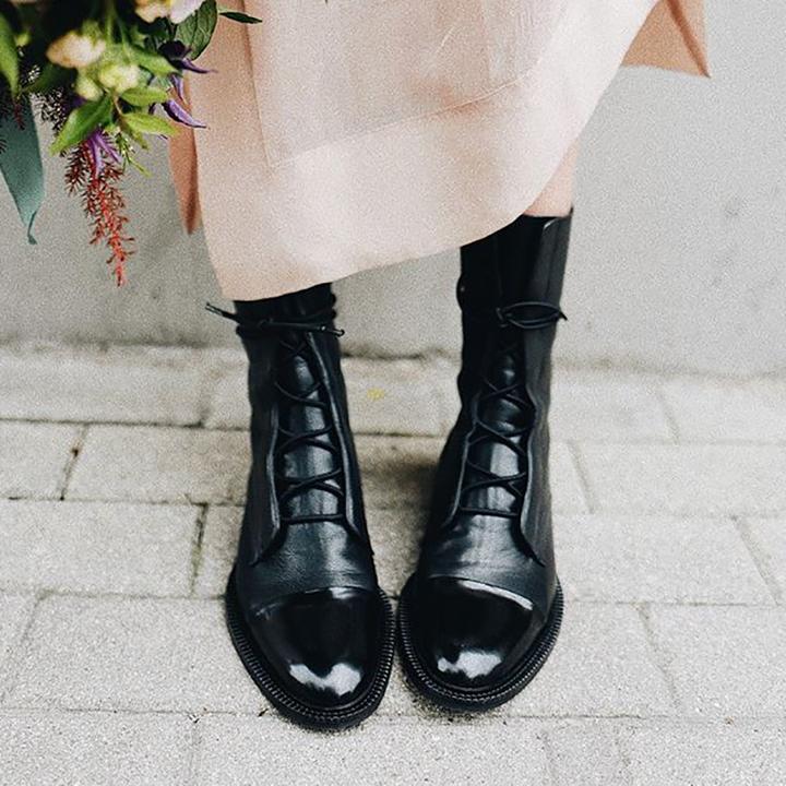 CHRISTINA™ - Vintage boots with heel to women